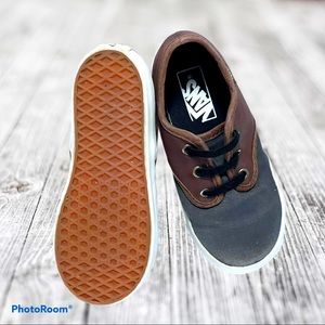 Boys vans slip on shoes